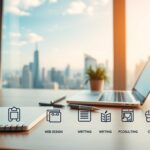 أكثر من 20  مجال للعمل الحر عبر الانترنت