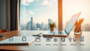 أكثر من 20  مجال للعمل الحر عبر الانترنت