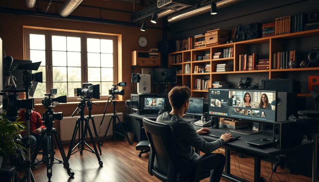 تحرير وإنتاج الفيديو